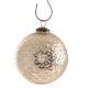 Silver Round Big Christmas Hanging
